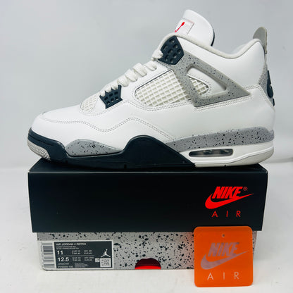 Jordan 4 Retro White Cement (2025)