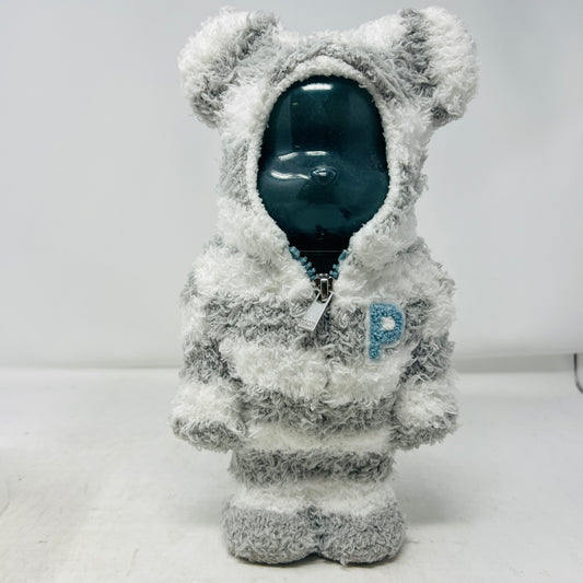 Bearbrick x Gelato Pique Pajamas 400% White/Blue