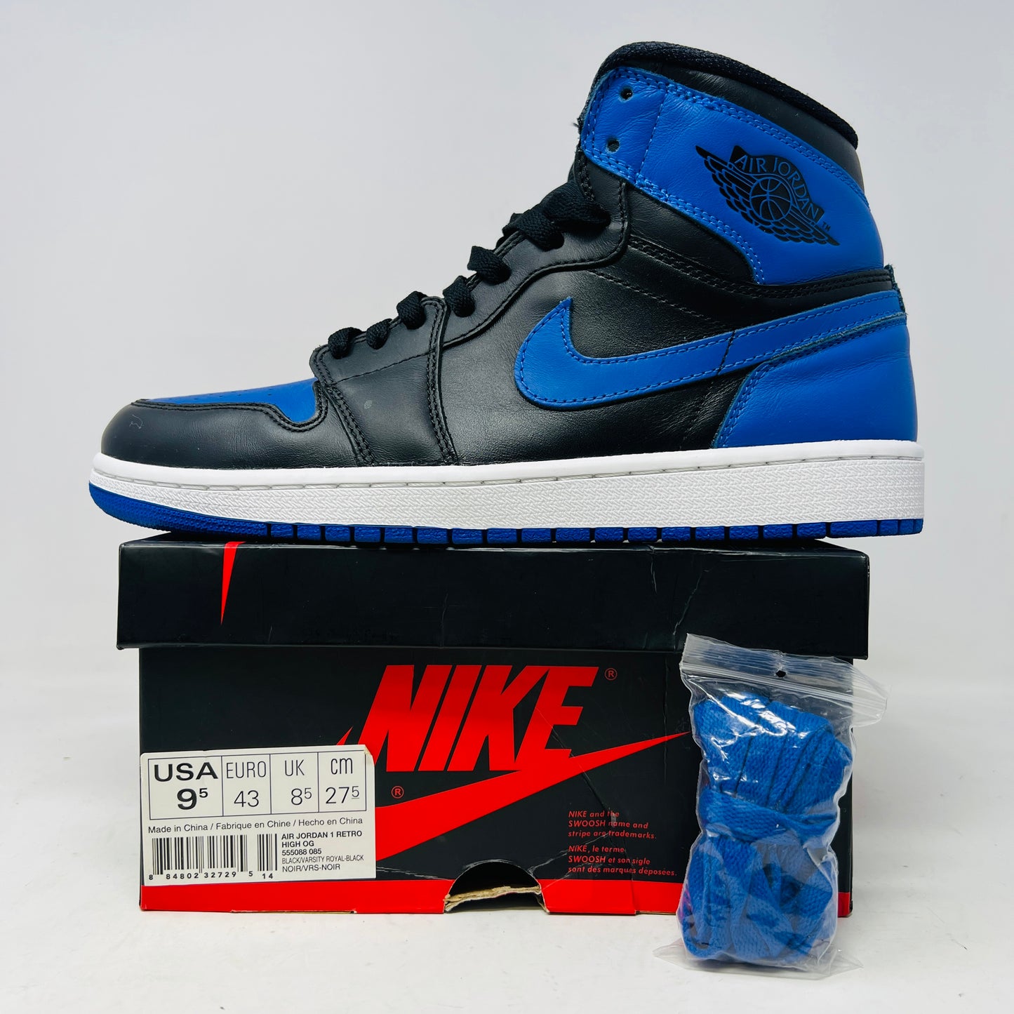 Jordan 1 Retro Black Royal Blue (2013)