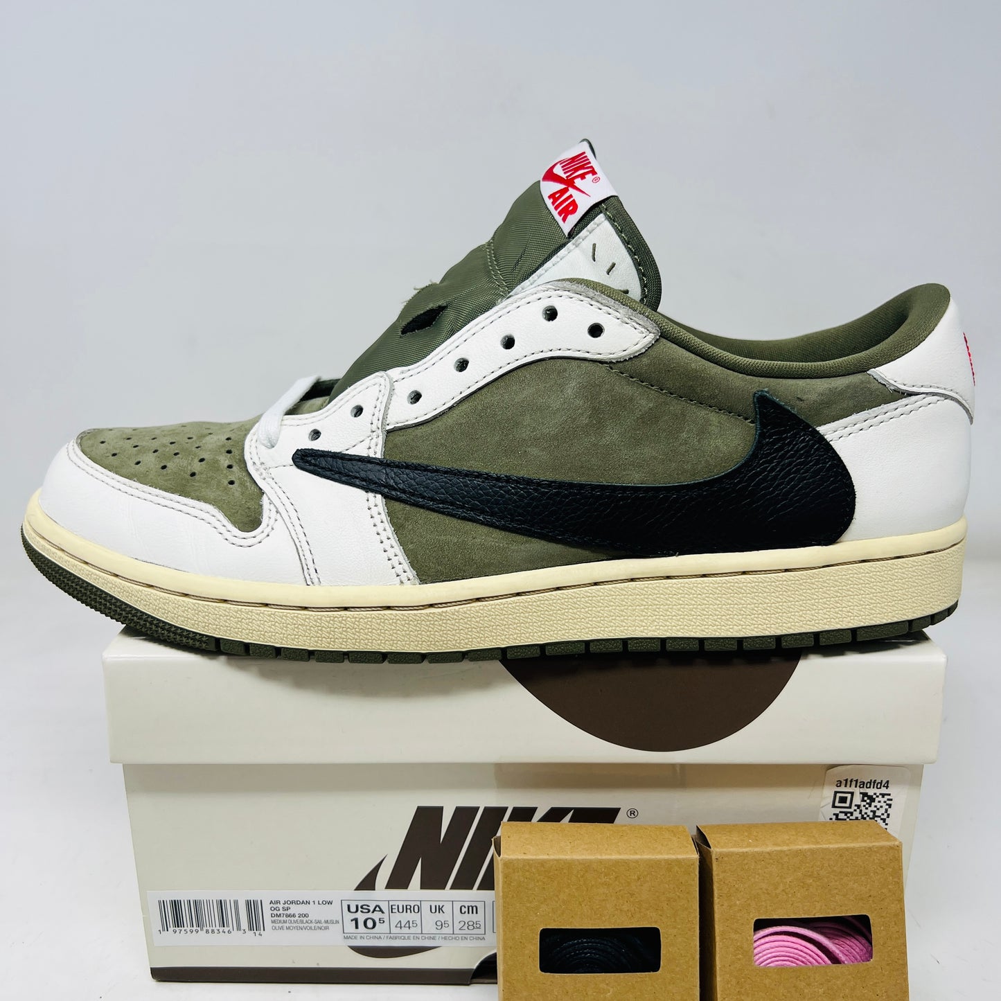 Jordan 1 Retro Low OG SP Travis Scott Medium Olive