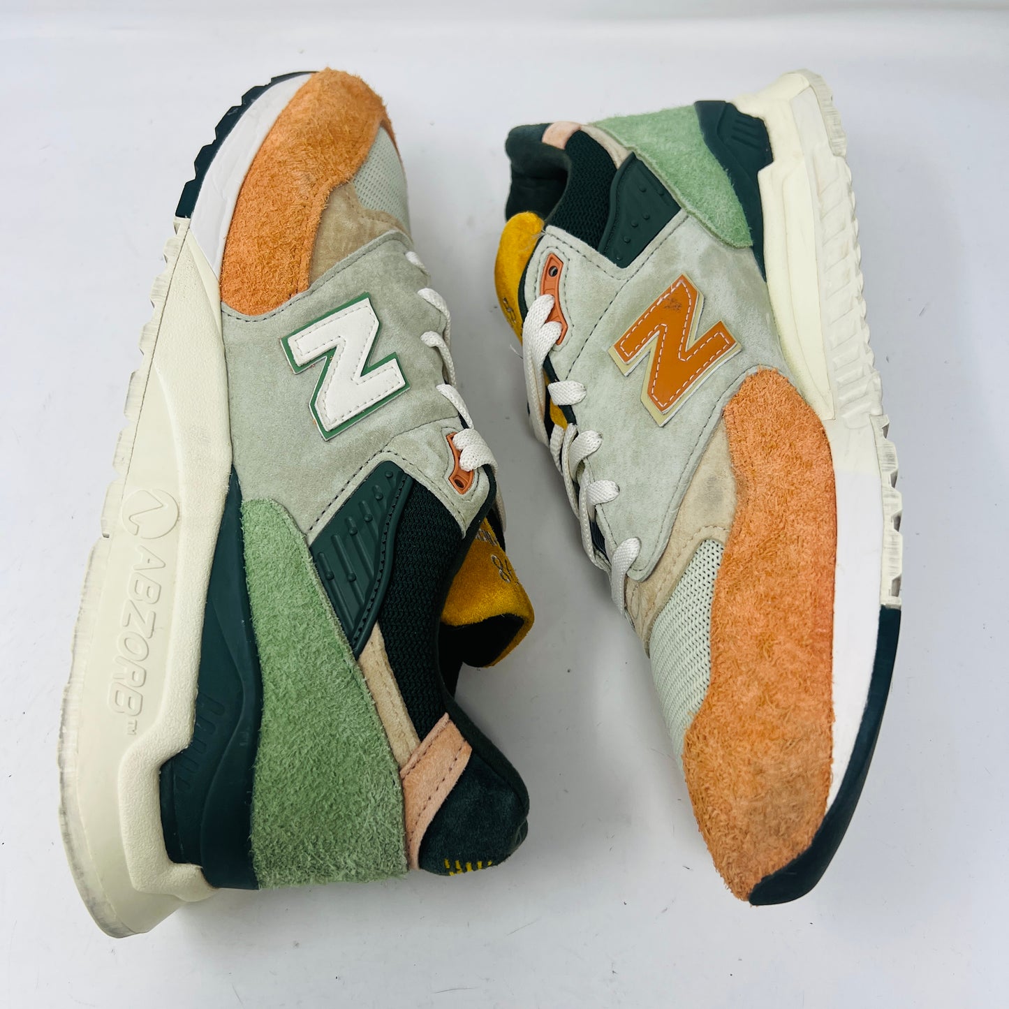 New Balance 998 Ronnie Fieg & Frank Lloyd Wright Foundation Broadacre City Aloe Wash