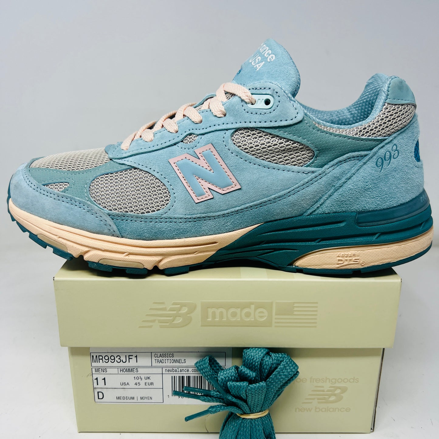 New Balance 993 Joe Freshgoods Performance Art Arctic Blue