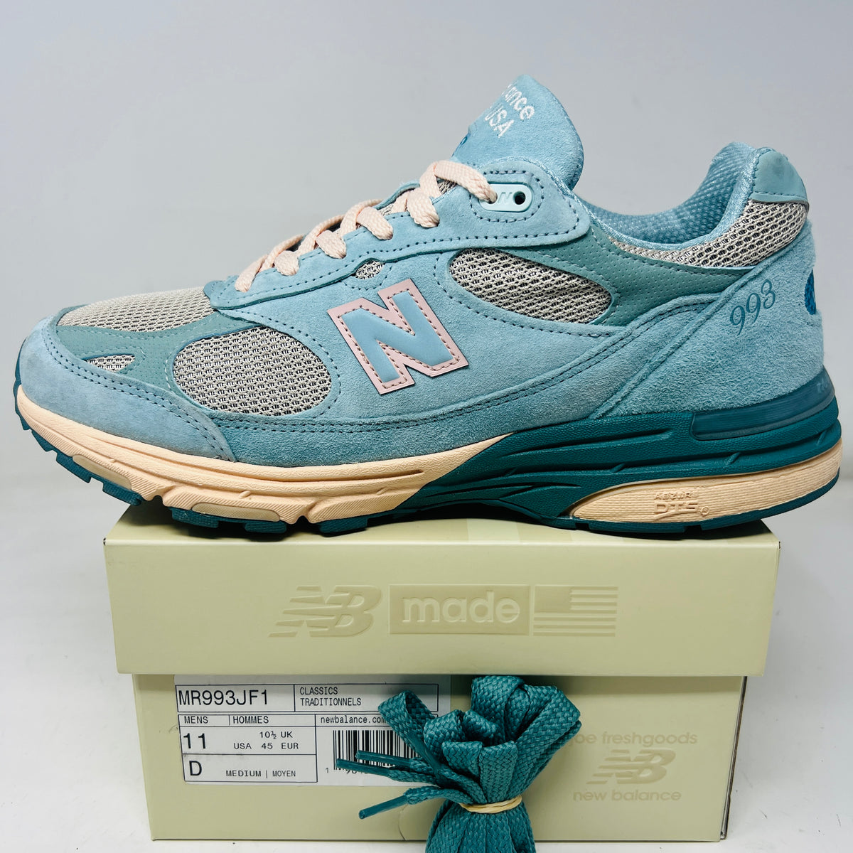 New Balance 993 Joe Freshgoods Performance Art Arctic Blue – Holy 