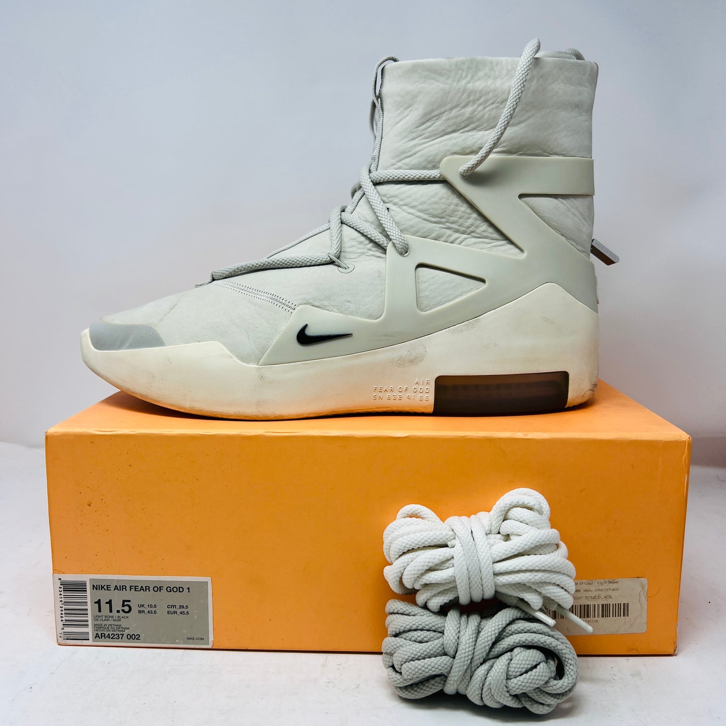 Nike Air Fear Of God 1 Light Bone