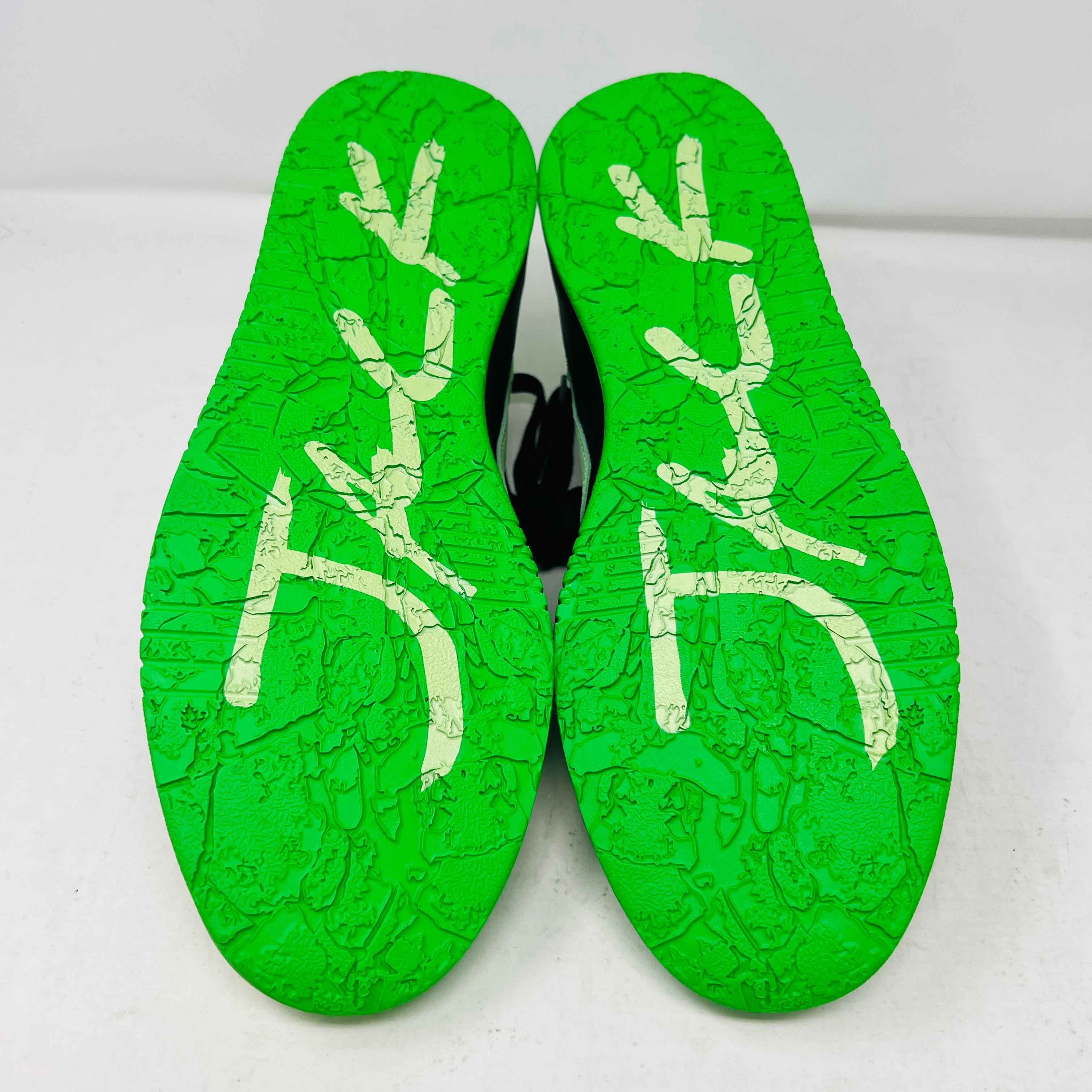 Jordan CJ1 T-Rexx Travis Scott Green Spark – Holy Ground