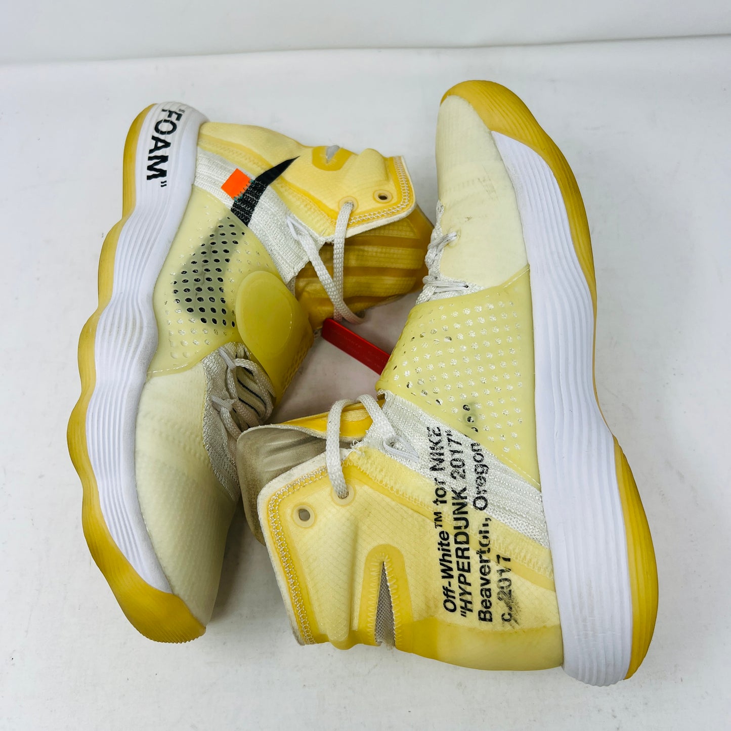 Nike React Hyperdunk 2017 Flyknit Off-White