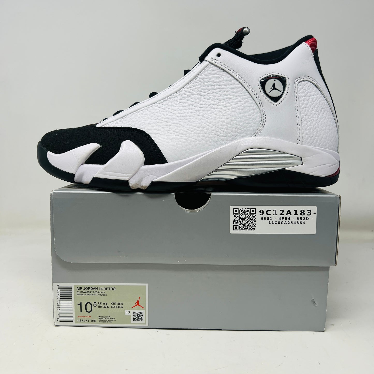 Jordan 14 Retro Black Toe (2024)