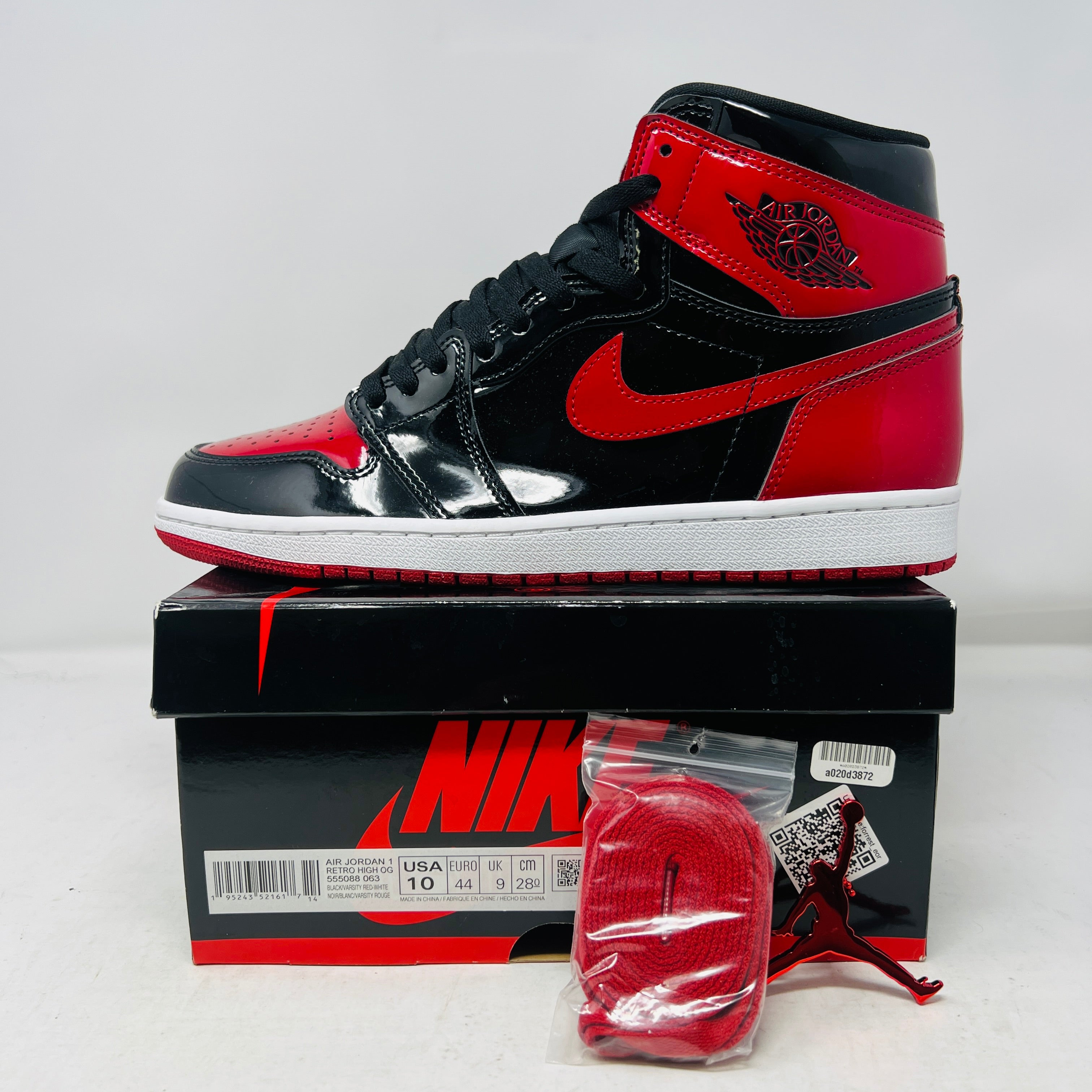 Jordan 1 Retro High OG Patent Bred – Holy Ground