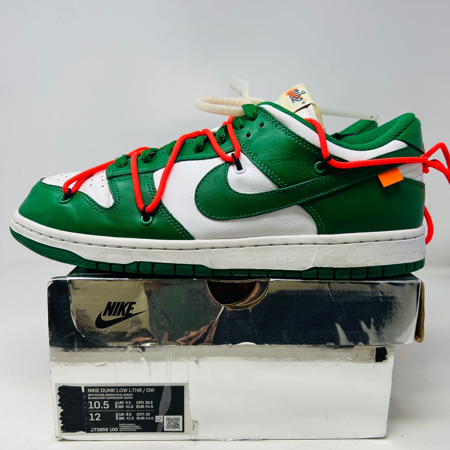 Nike Dunk Low Off-White Pine Green
