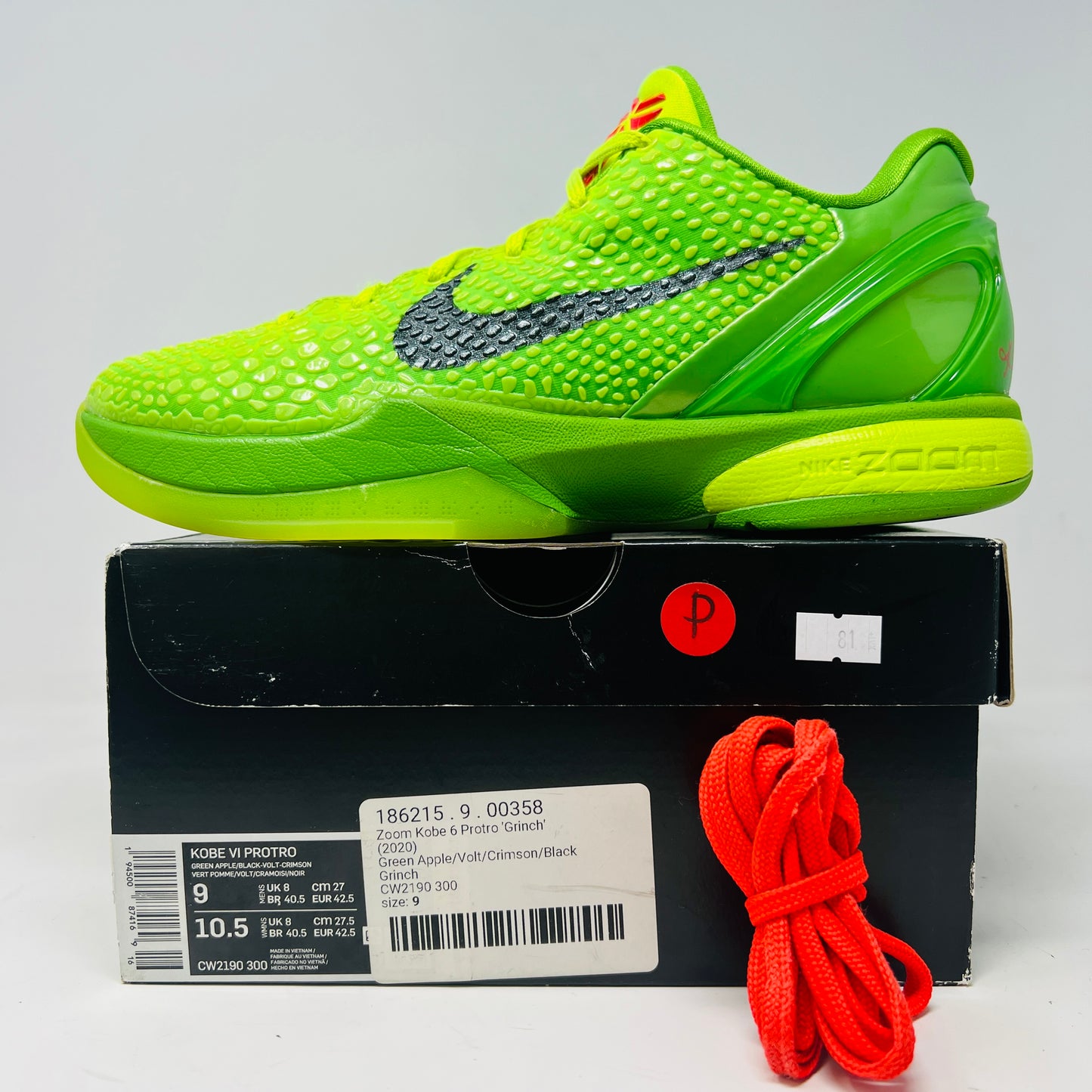 Nike Kobe 6 Protro Grinch (2020)