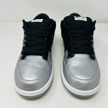 Nike SB Dunk Low Supreme Jewel Swoosh Silver