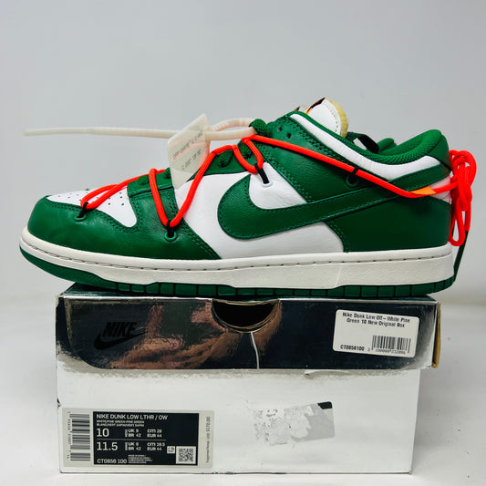Nike Dunk Low Off-White Pine Green