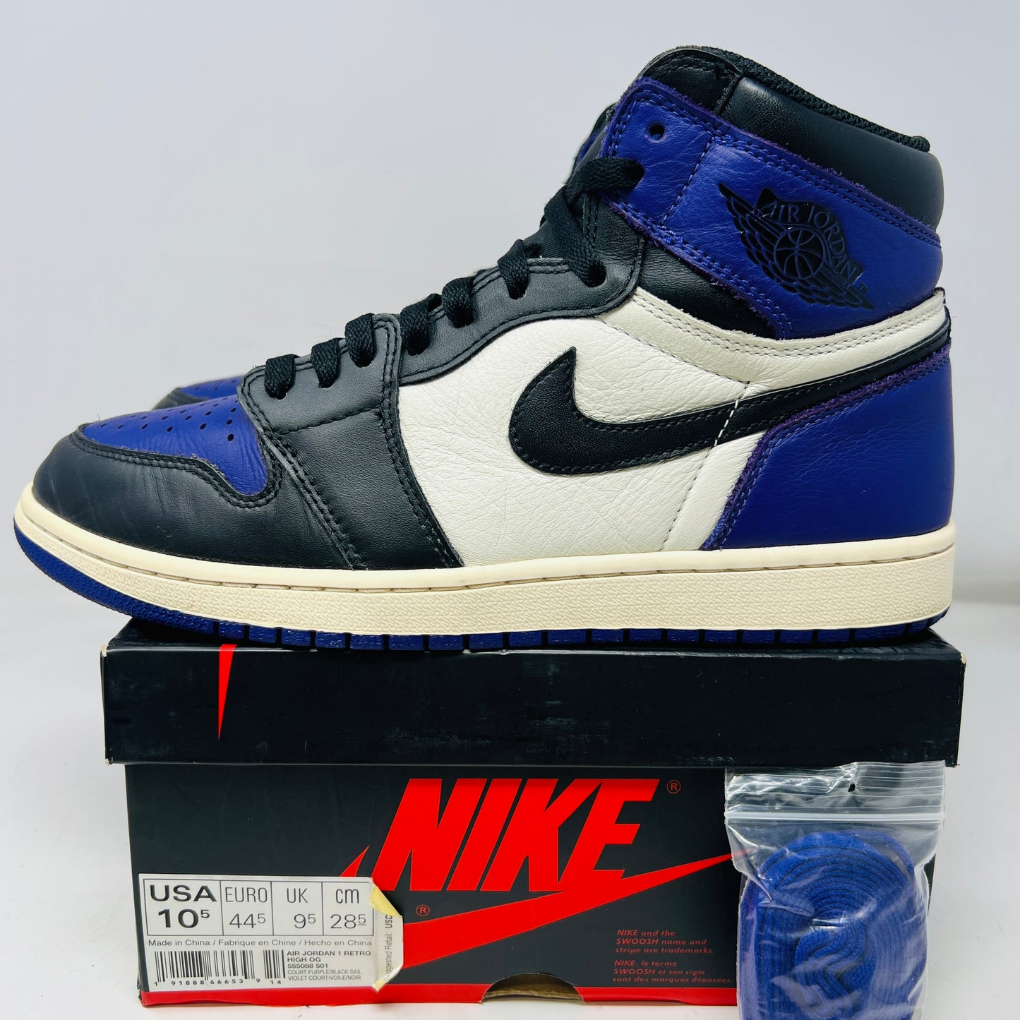 Jordan 1 Retro High Court Purple