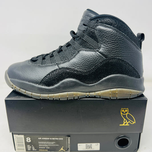 Jordan 10 Retro Drake OVO Black