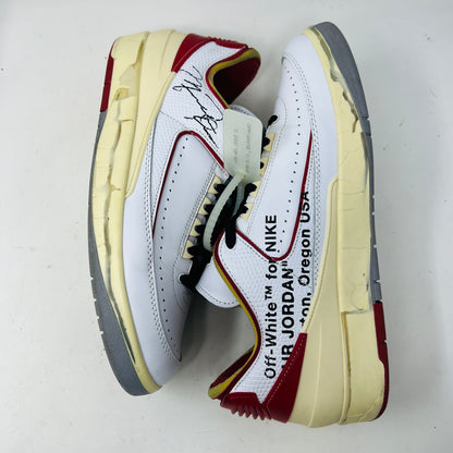 Jordan 2 Retro Low SP Off-White White Red