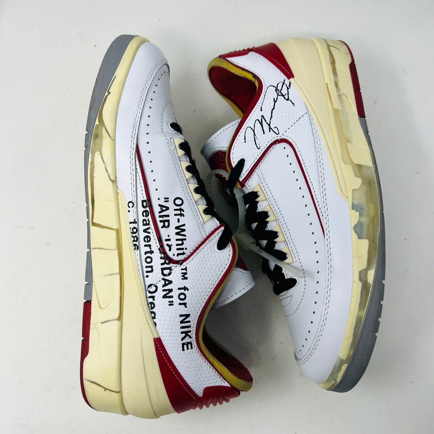 Jordan 2 Retro Low SP Off-White White Red