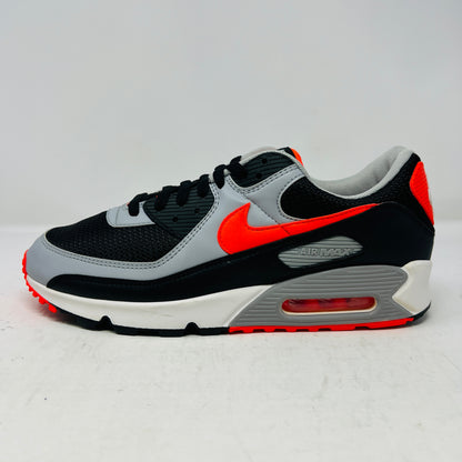 Nike Air Max 90 Black Radiant Red Wolf Grey