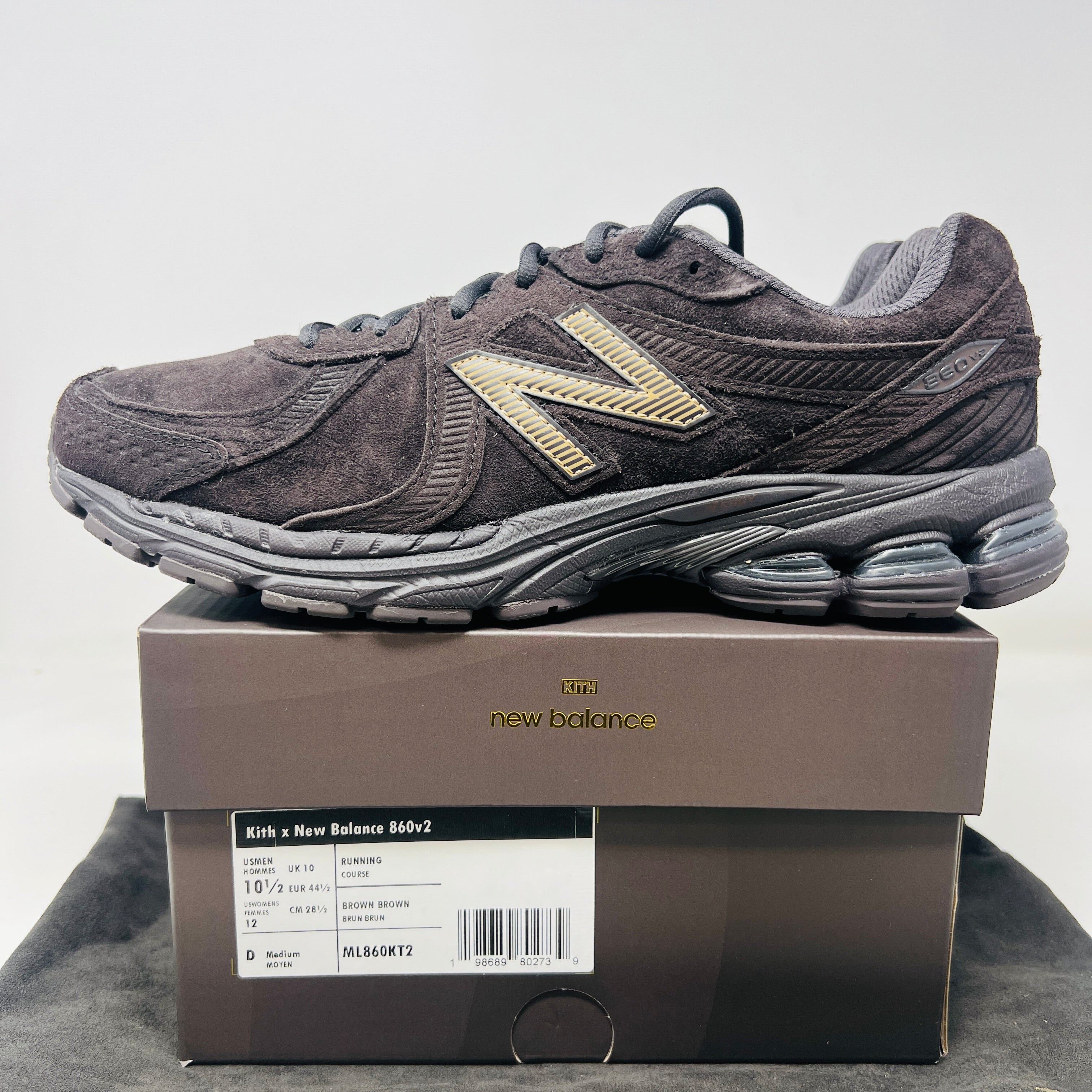 New Balance 860v2 Kith Espresso – Holy Ground