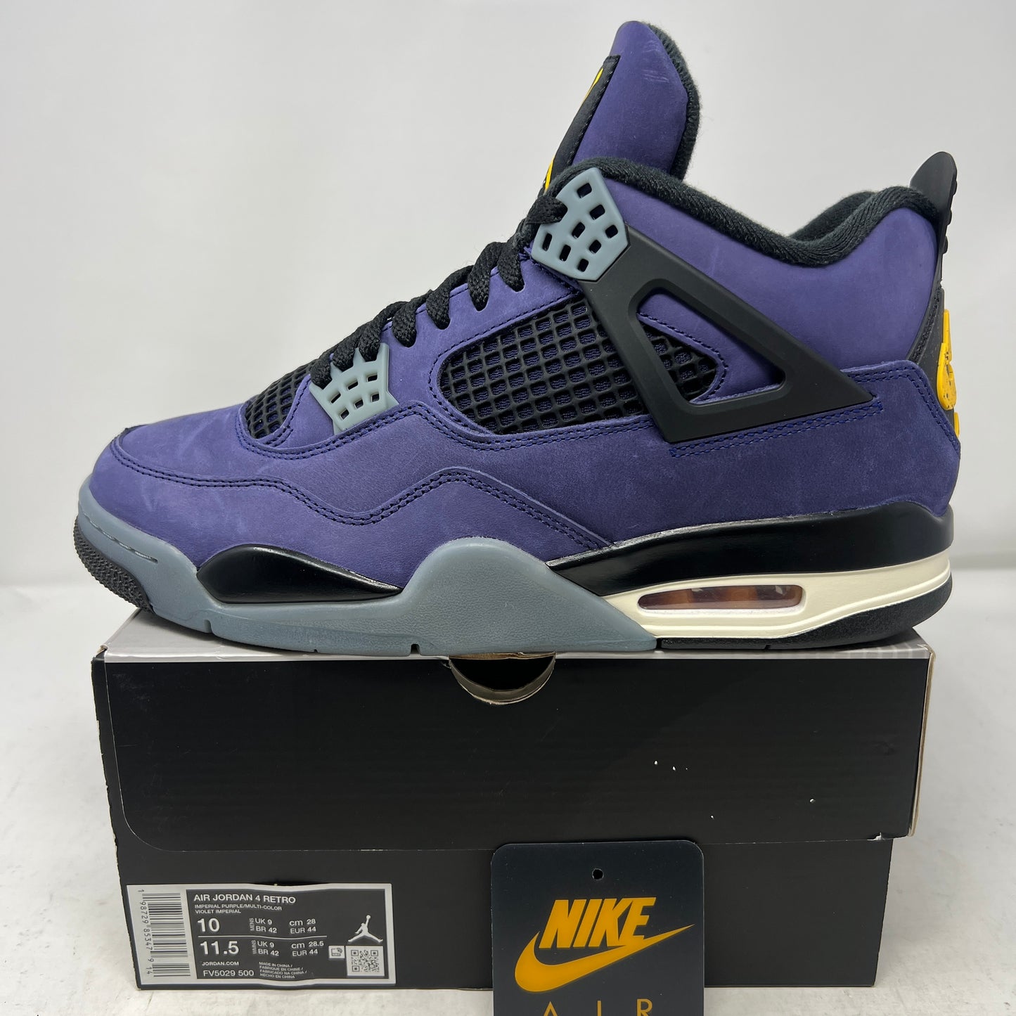 Jordan 4 Retro Lakers