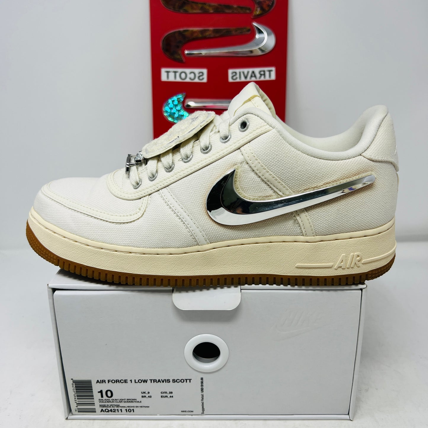Nike Air Force 1 Low Travis Scott Sail