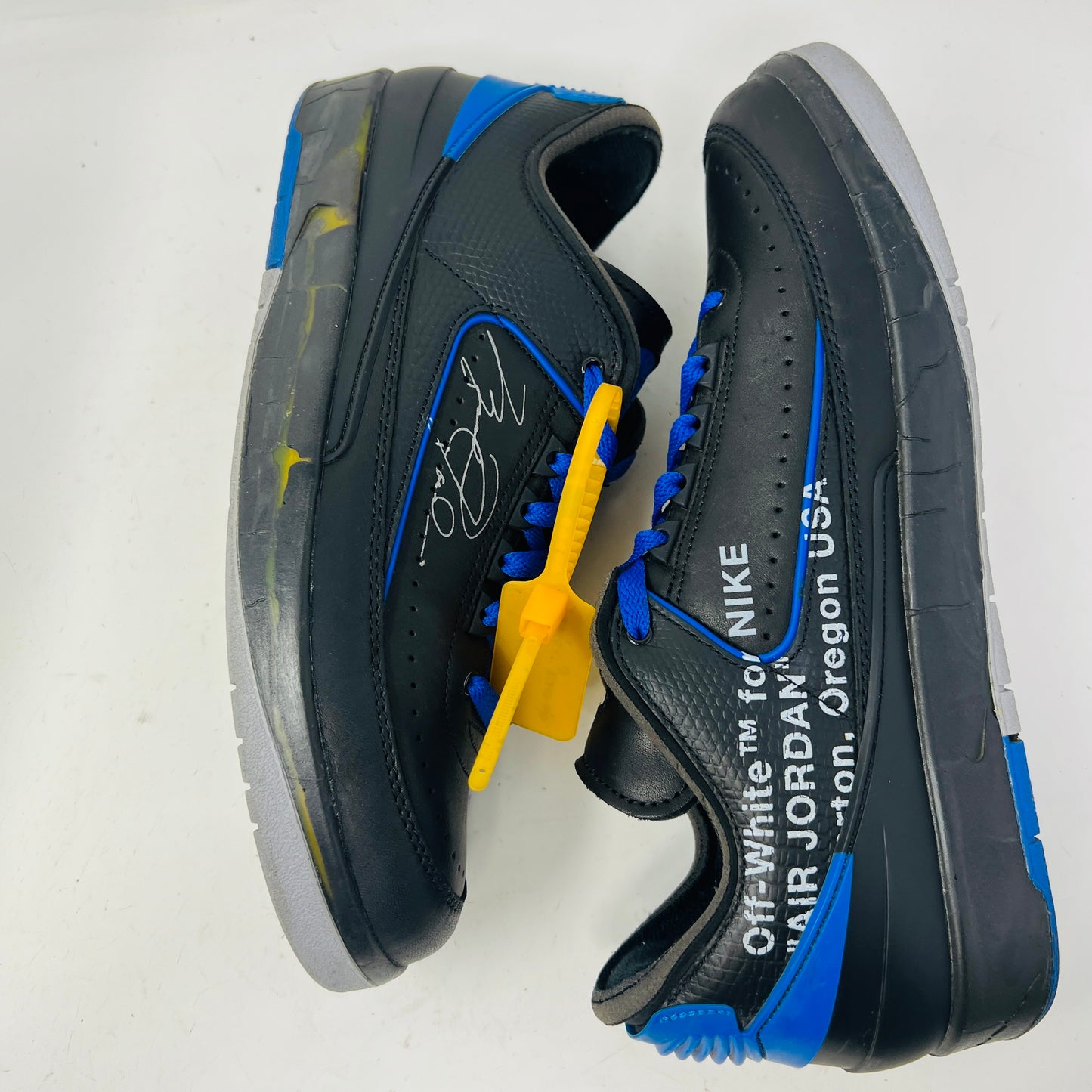 Jordan 2 Retro Low SP Off-White Black Blue