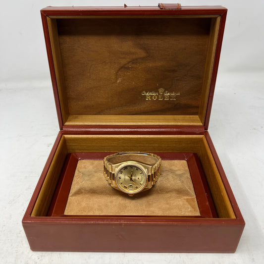 Rolex Day Date Oyster Perpetual Presidential 18K Yellow Gold