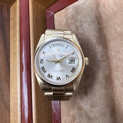 Rolex Day Date Oyster Perpetual Presidential 18K Yellow Gold