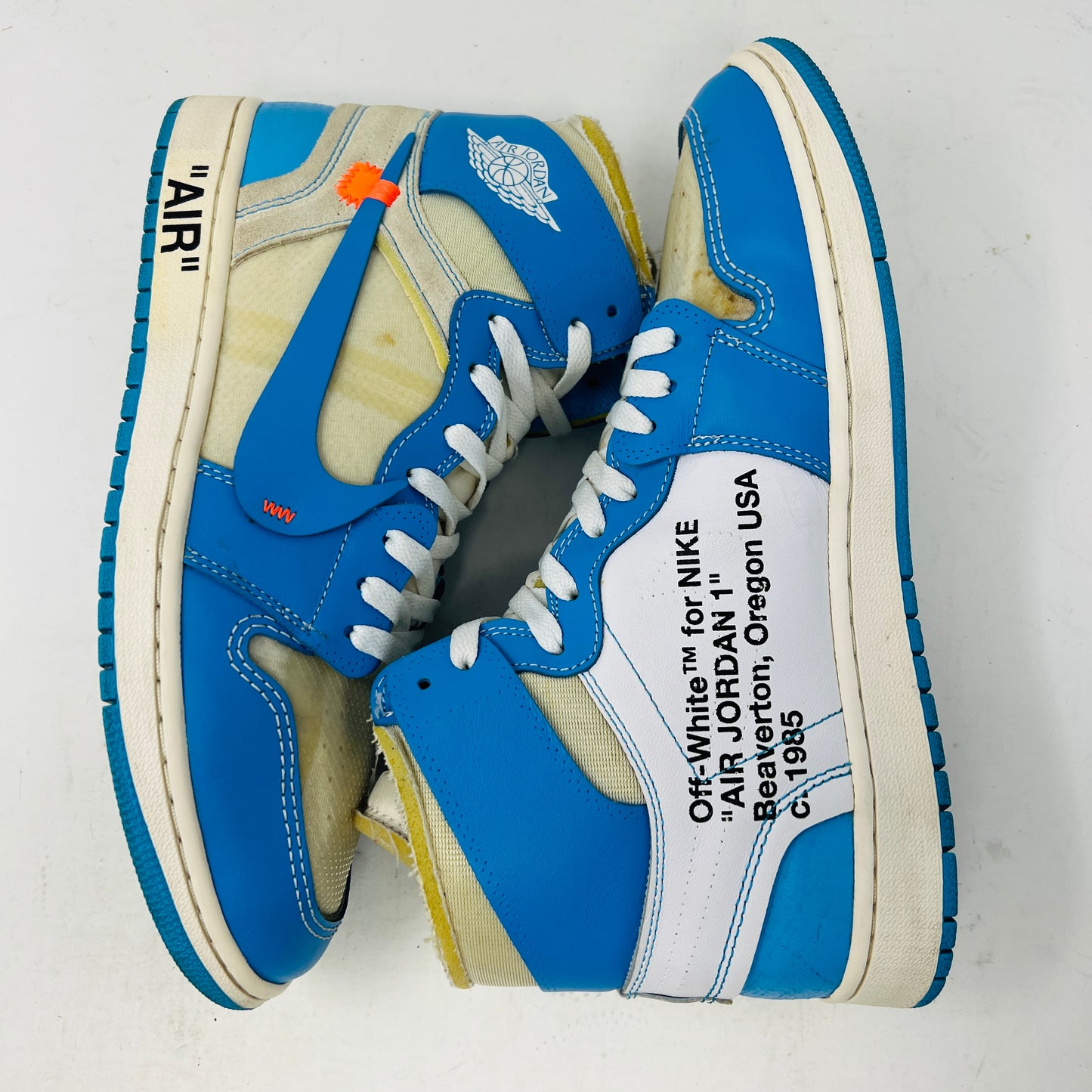 Jordan 1 Retro High Off-White University Blue