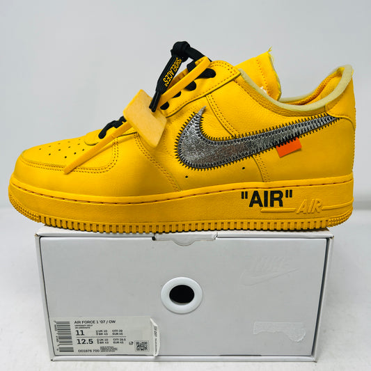 Nike Air Force 1 Low Off-White ICA University Gold