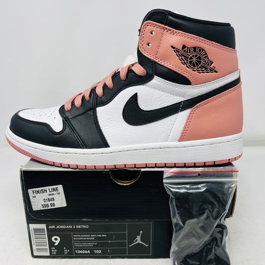 Jordan 1 Retro High Rust Pink Art Basel (Sample)