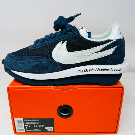 Nike LD Waffle SF sacai Fragment Blue Void
