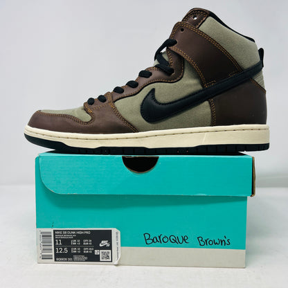 Nike SB Dunk High Baroque Brown