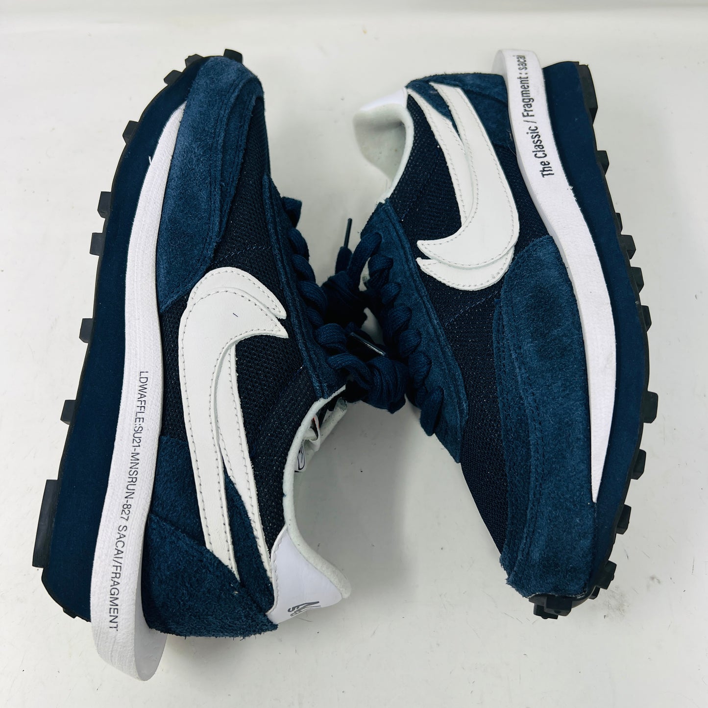 Nike LD Waffle SF sacai Fragment Blue Void