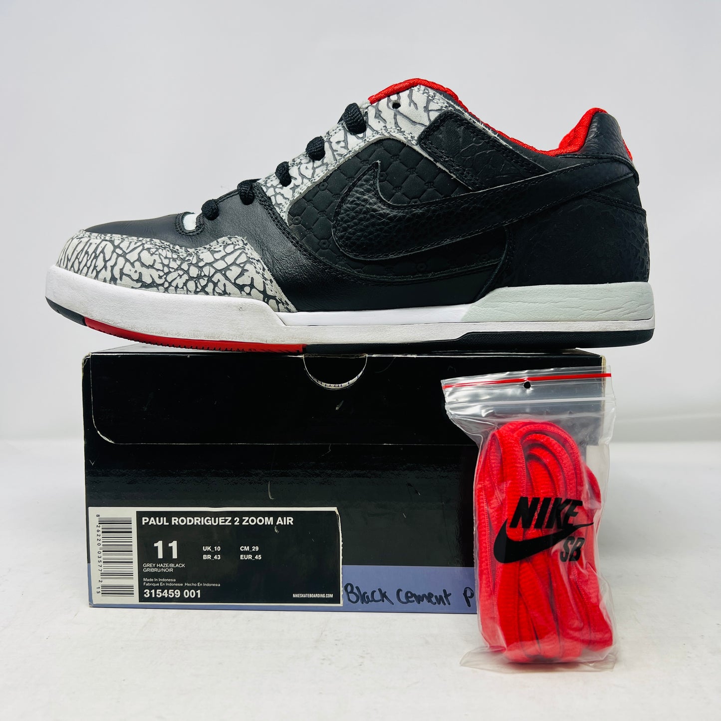 Nike Paul Rodriguez 2 Zoom Air Grey Haze/Black