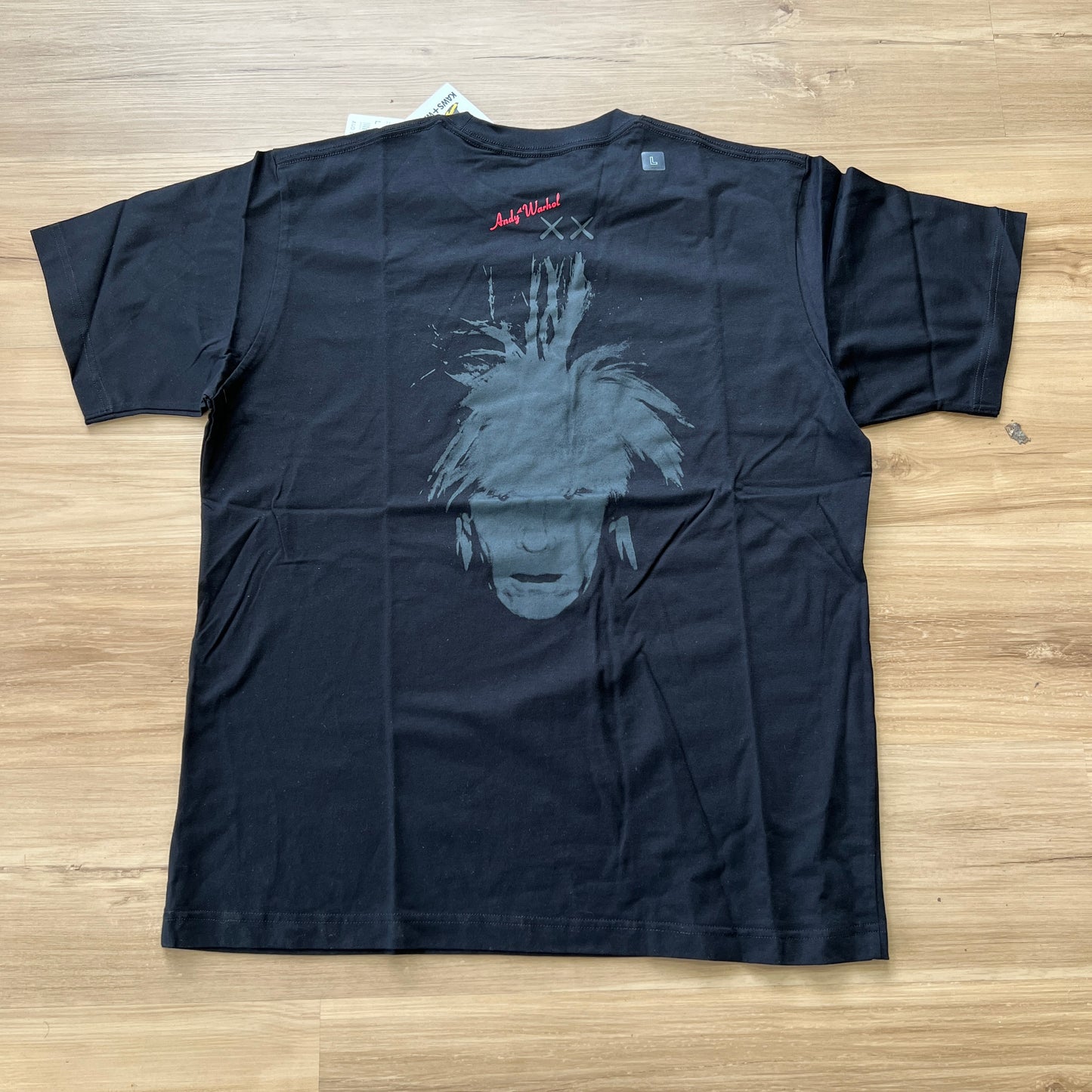 KAWS x Warhol x Uniqlo UT Short Sleeve T-shirt Black