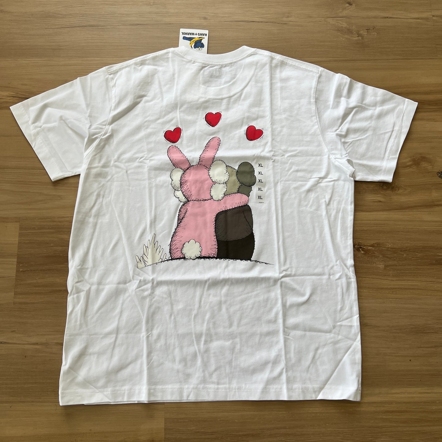 KAWS x Uniqlo Warhol UT Graphic 476350 T-shirt White