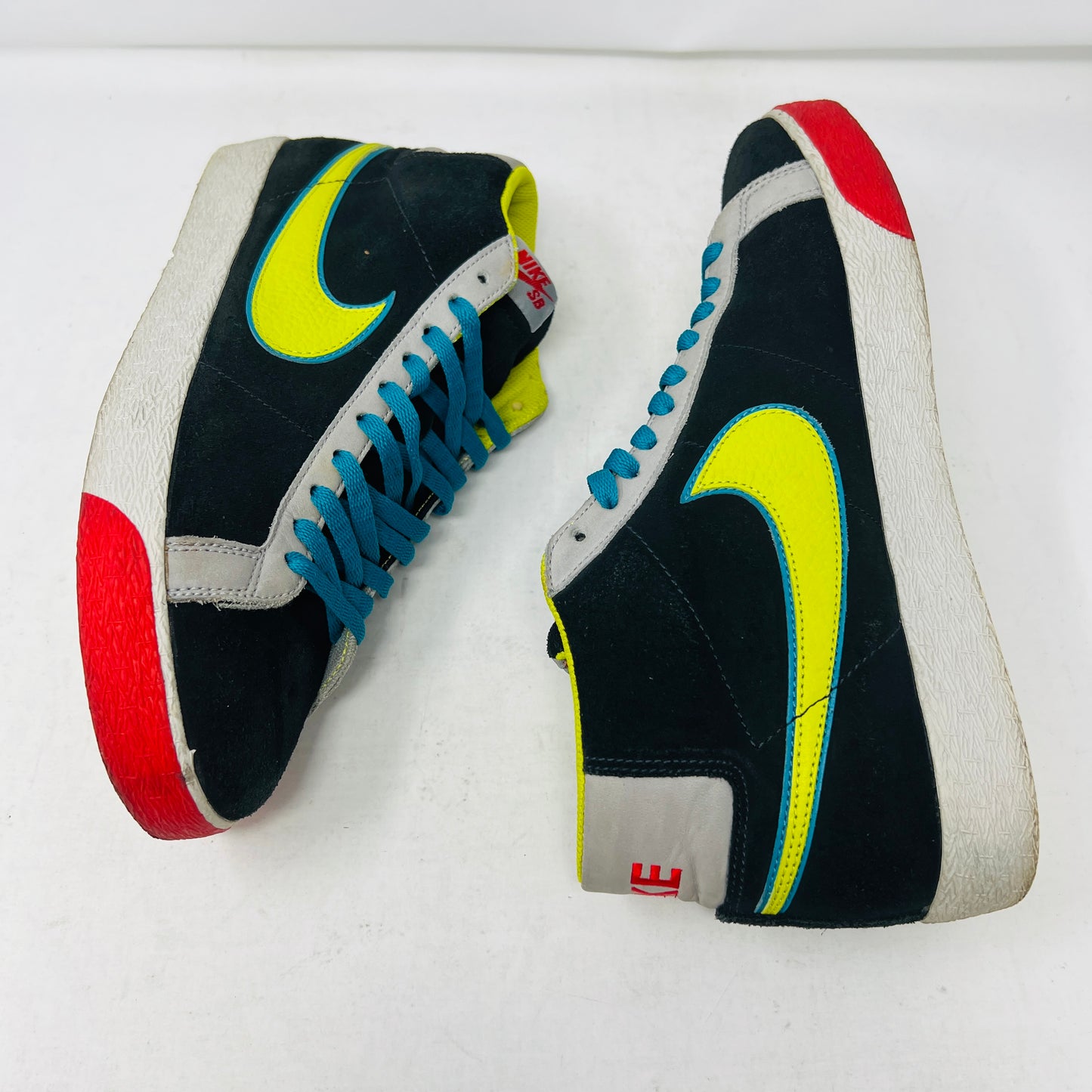 Nike SB Blazer Pacman Black Bright Cactus