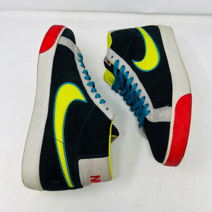 Nike SB Blazer Pacman Black Bright Cactus