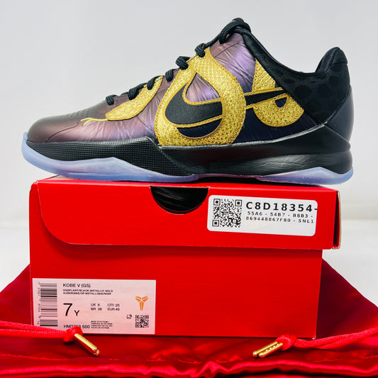 Nike Kobe 5 Year of the Mamba Eggplant (GS)