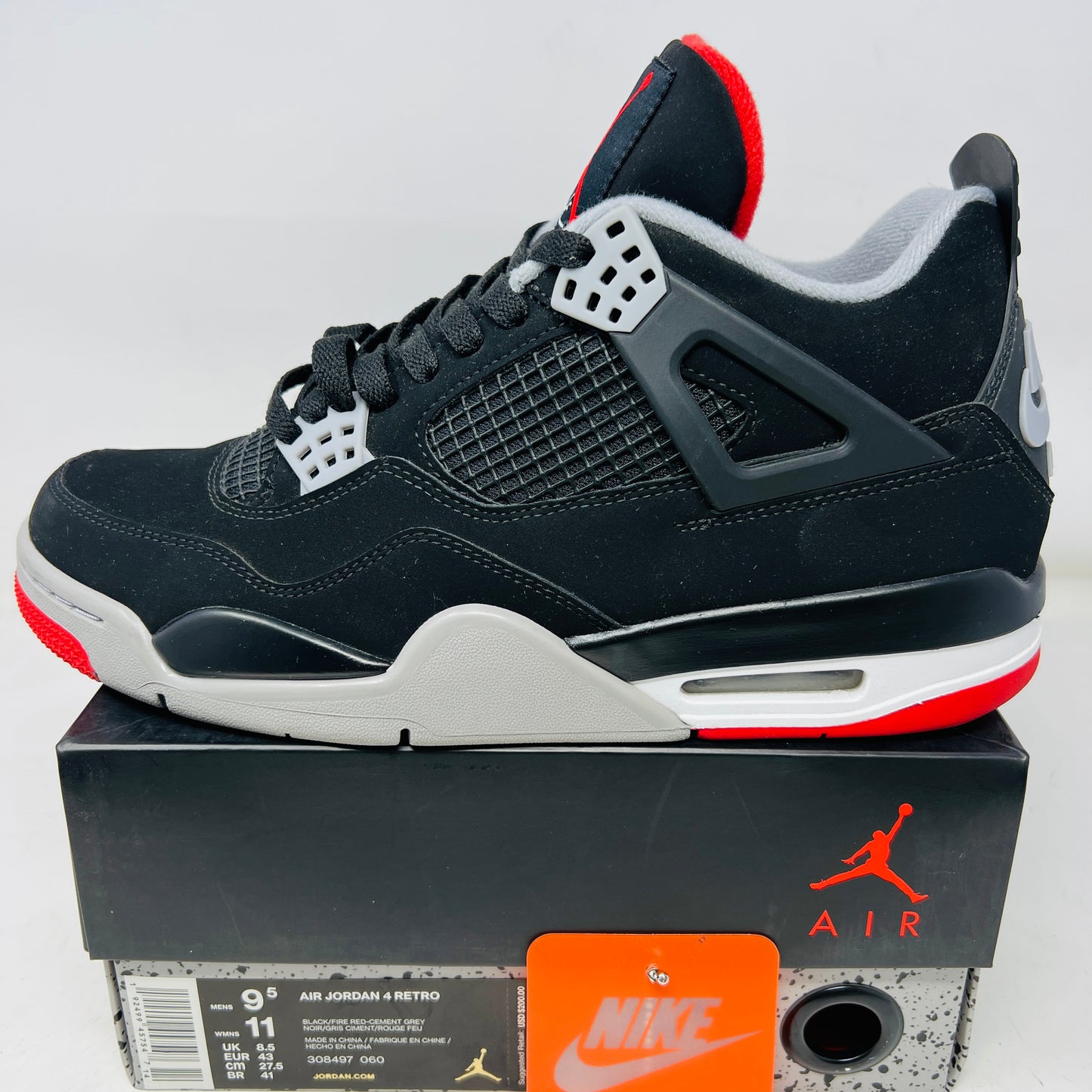 Jordan 4 Retro Bred (2019)
