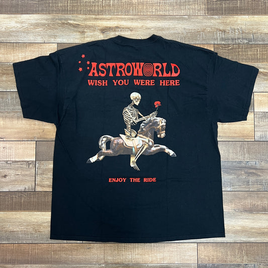 Astroworld Travis Scott Wish You Were Here Enjoy The Ride Shirt