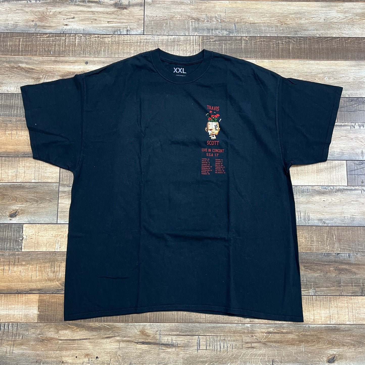 Travis Scott x Kendrick Lamar Damn Tour Baby Doll Head Tee
