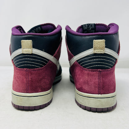 Nike SB Dunk High Un-Heavens Gate Dark Obsidian Metallic Platinum
