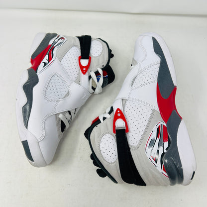 Jordan 8 Retro White True Red (2025)