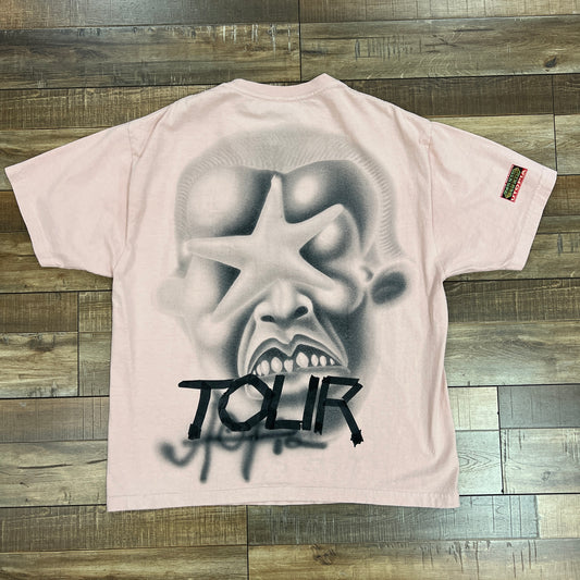 Cactus Jack by Travis Scott Star Tee Pink