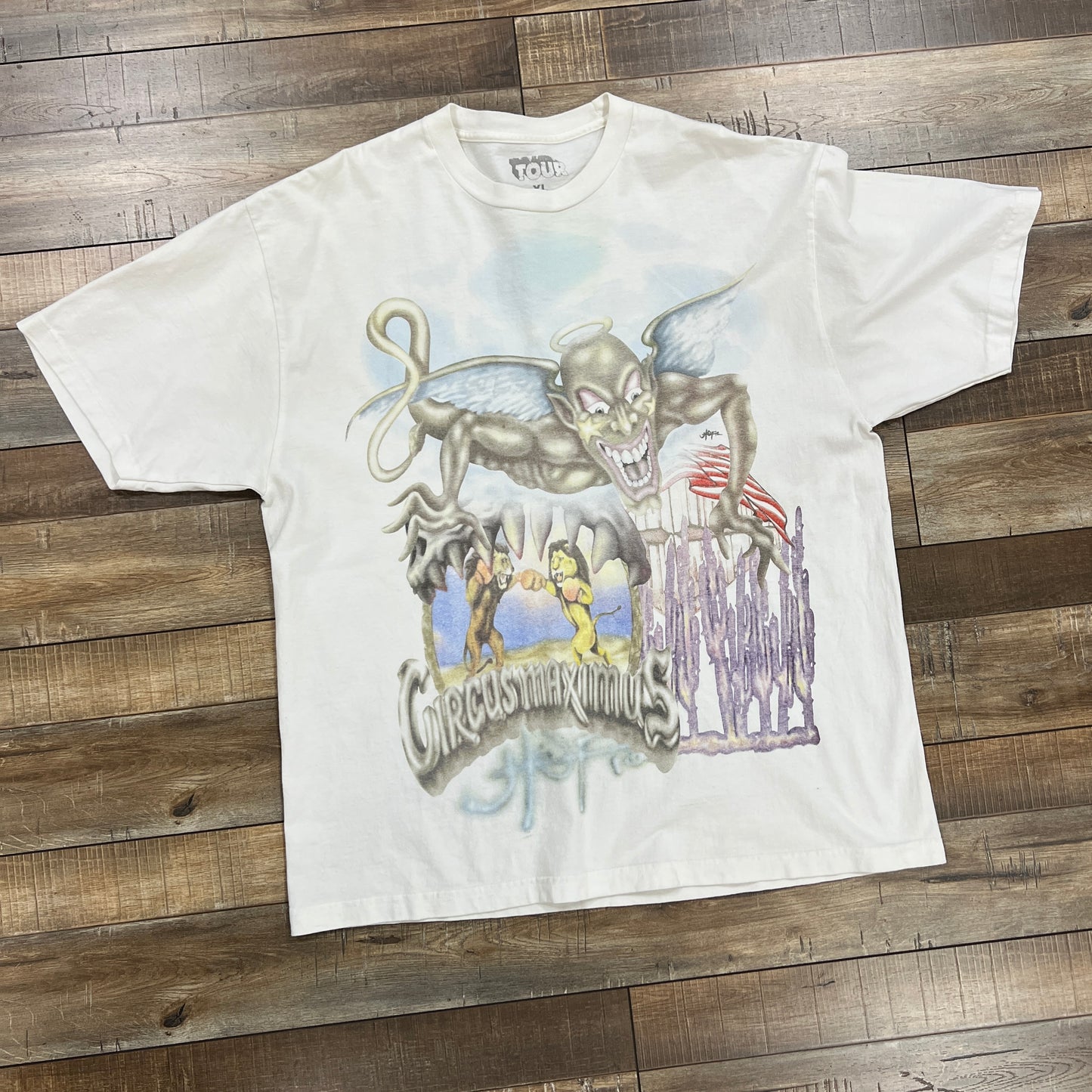 Travis Scott Utopia Album Tour Skitzo Circus Maximus 2023 Tee