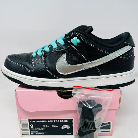 Nike SB Dunk Low Diamond Supply Co. Black Diamond