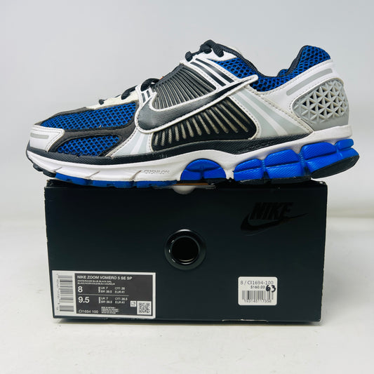 Nike Zoom Vomero 5 White Racer Blue Black