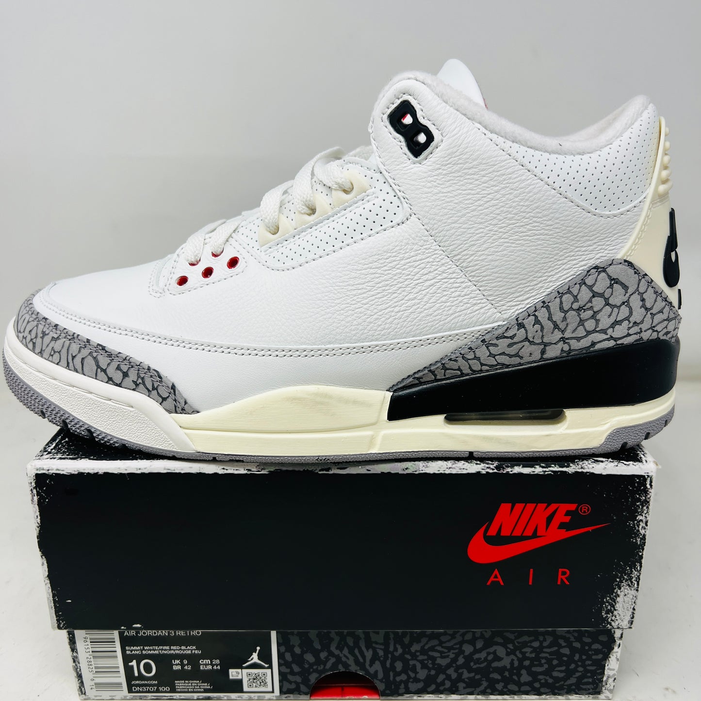 Jordan 3 Retro White Cement Reimagined