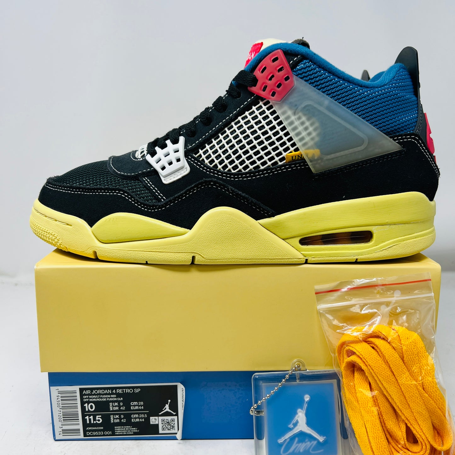 Jordan 4 Retro Union Off Noir